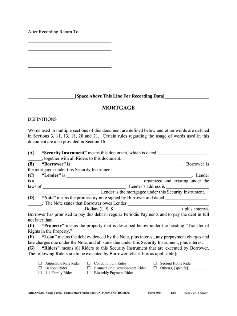 Arkansas Other Forms