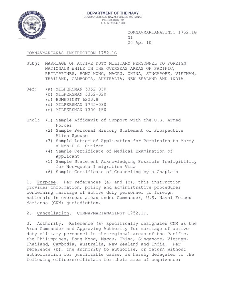 Comnavmarianas Form