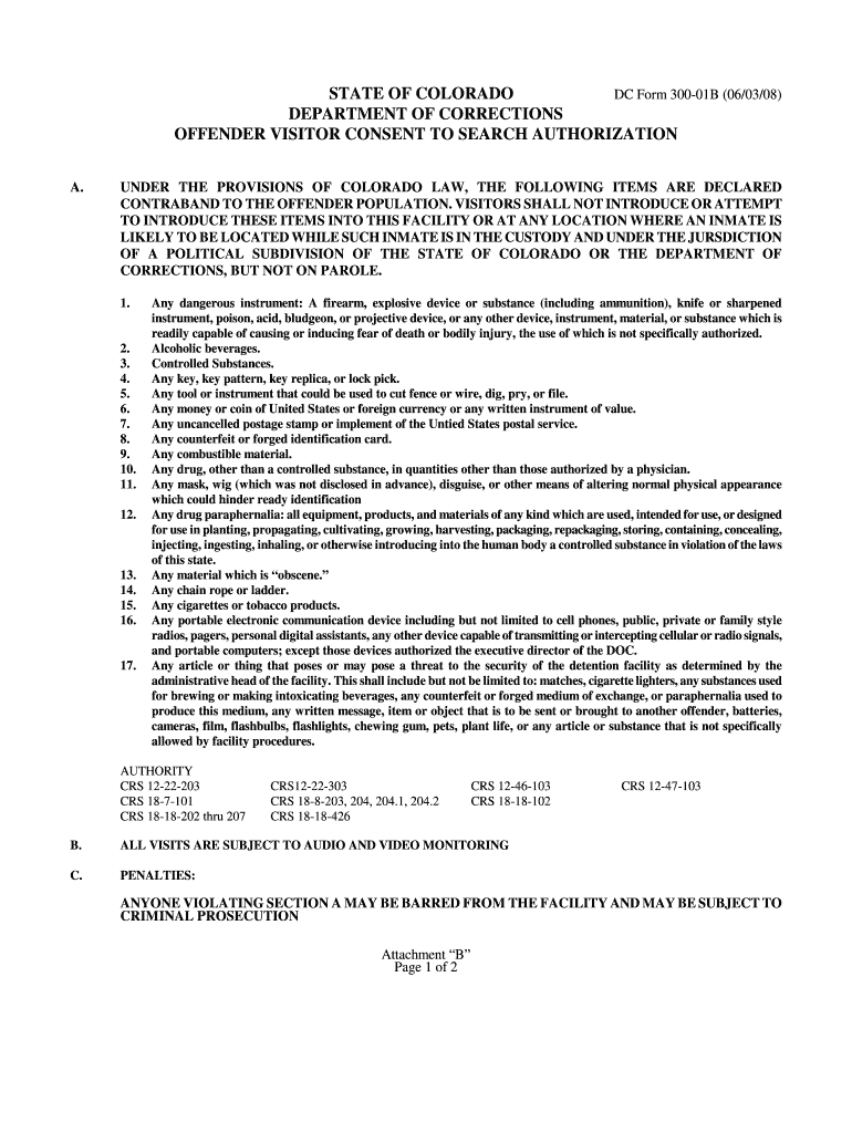 Colorado Form Ar Fform 300 01b 2008-2025